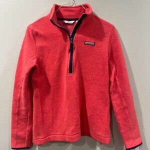 VIneyard Vines Women's  1/4 Zip Fleece Shep Shirt Size M